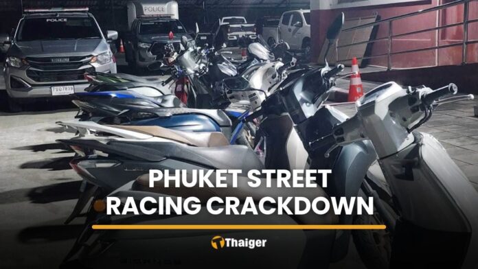 Police Target Phuket Minors in Motorcycle Racing Crackdown