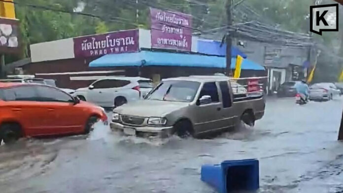 Severe Rain Causes Flooding in Phuket and Disrupts Vegetarian Festival
