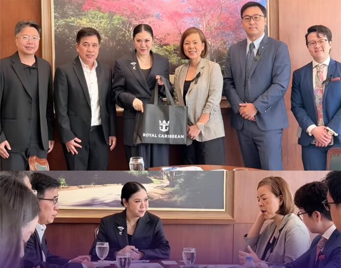TAT and Royal Caribbean Collaborate on Expanding Cruise Tourism Routes