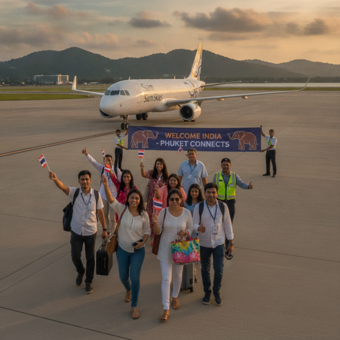 Thailand Enhances Connectivity with New Visakhapatnam-Bangkok Flight to Boost Indian Tourism — AI-generated illustration