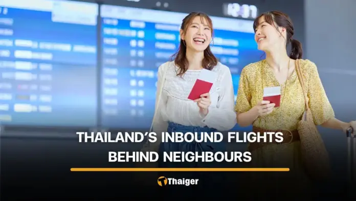 Thailand's International Flight Growth Slower Than Regional Rivals
