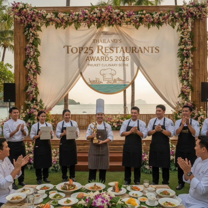 Thailand's TOP25 Restaurants Awards 2026 Highlights Phuket's Culinary Scene — AI-generated illustration