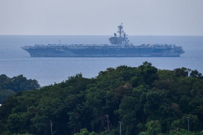 USS George H.W. Bush Arrives in Phuket for Rest After Middle East Deployment